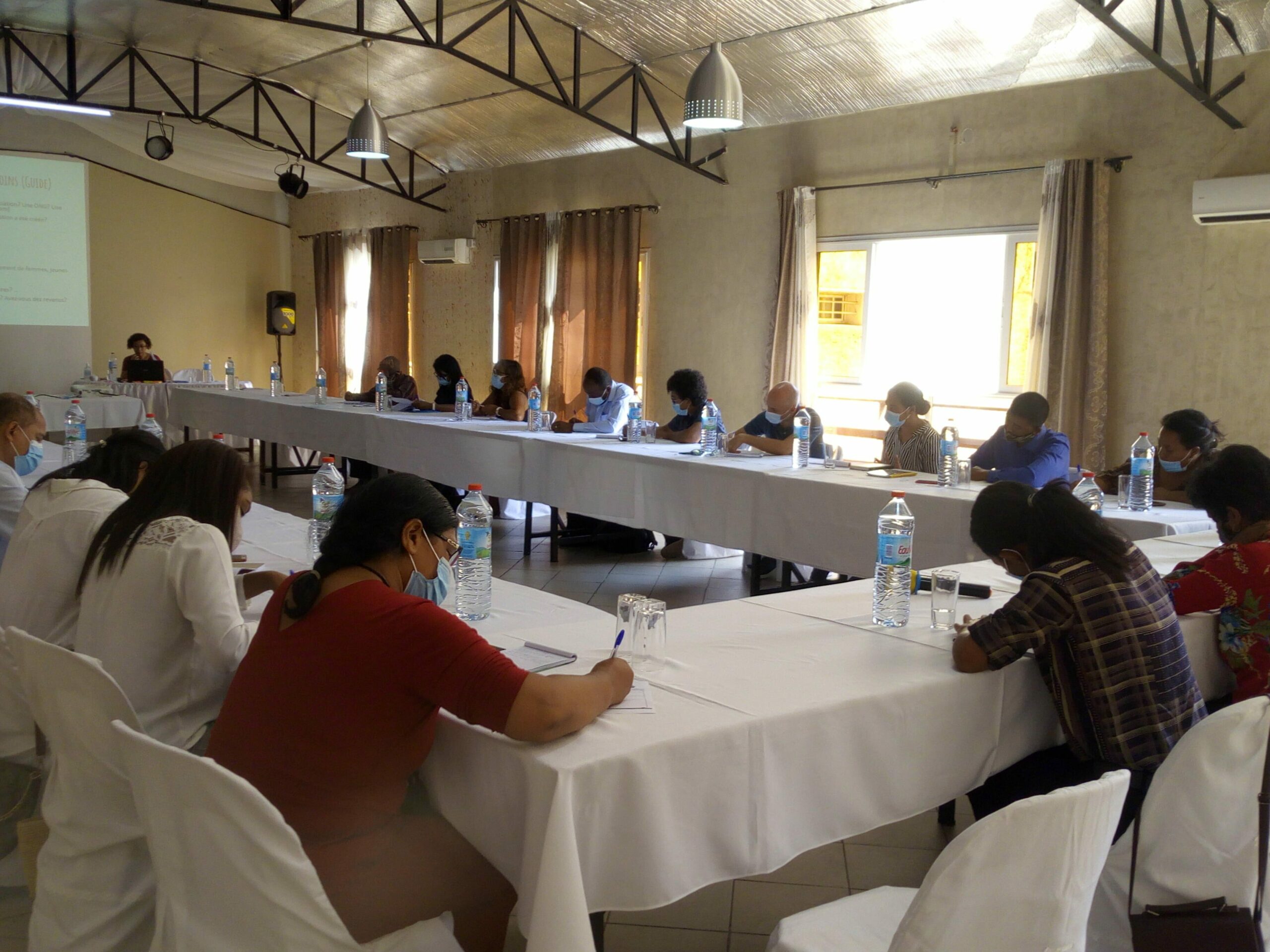 Planète Urgence en Madagascar: reunión con socios locales durante el taller anual